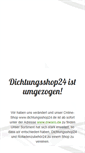 Mobile Screenshot of dichtungsshop24.de